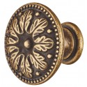 Greb / knop i brun antik