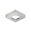 Loox5 firkantet kabinet i stål  til LED 2025/2026 - Ø65 mm