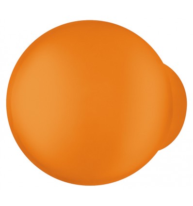 Rund knopgreb, Ø23, orange, polyamid