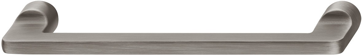 Billede af Slank og enkel zinklegering greb Model H1565 - sort forniklet børstet