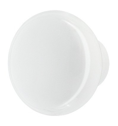Knopgreb, Hvid porcelæn, Ø32-38mm